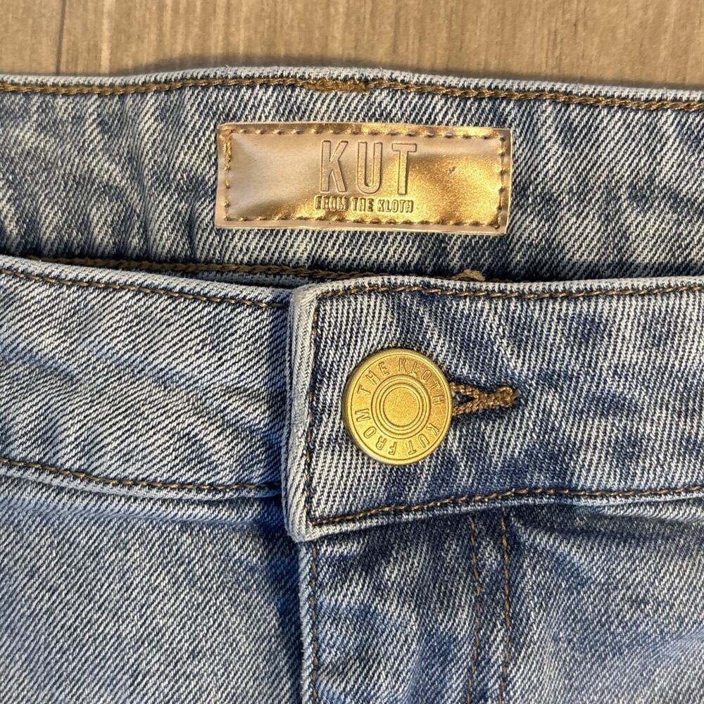 Kut from the Kloth Jean Shorts Plus Size 14 High Rise - Picture 2 of 6